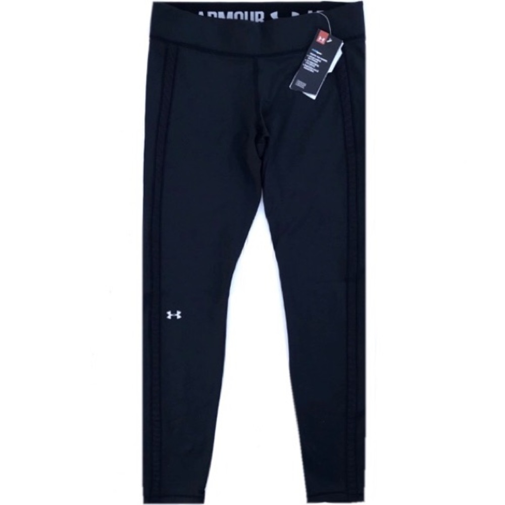 Under Armour Black Compression Tights Pants - Picture 2 of 2